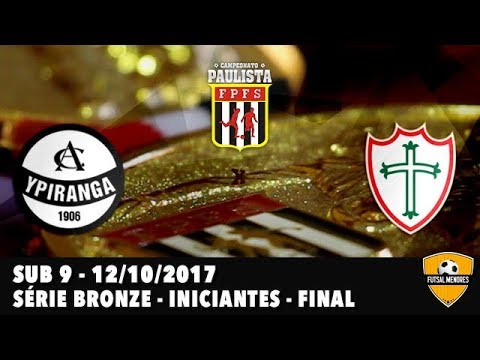 Ypiranga 2x5  Portuguesa Final Paulista sub 9 série bronze