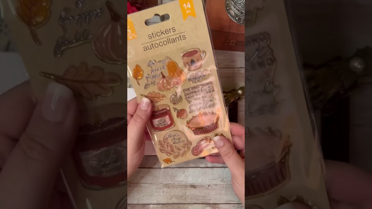 Hello Autumn 🍂 #helloautumn #scrapbooking #satisfying #shorts