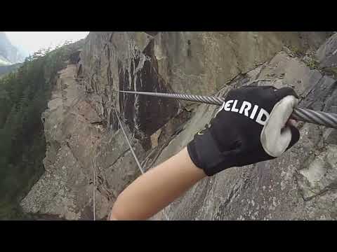 Bridge Lehnerfall via-ferrata