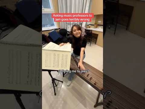 She really decided to finish me like that #guzheng #professor #piano #battle #guzhengmusic