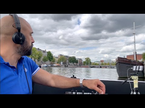 [4K/HD] Amsterdam's canals with Dj SAEED ALI live set