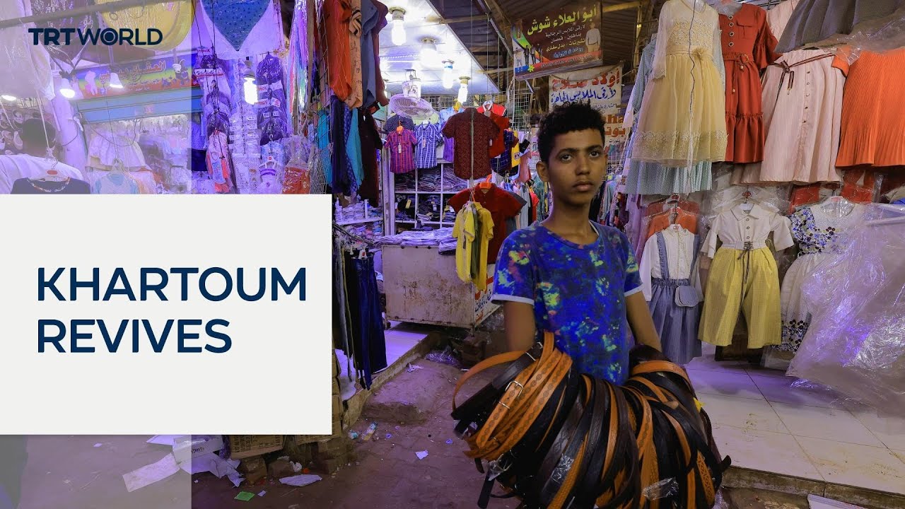 Business revives war-torn Khartoum's landmark commercial hub