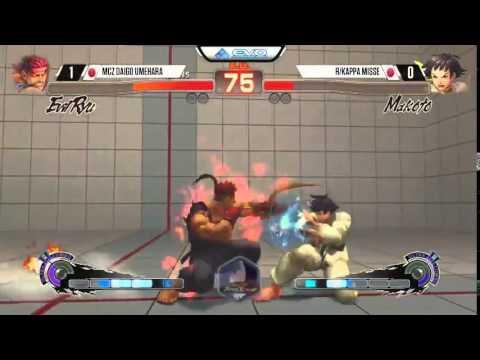 Daigo Umehara vs Misse  USF4 TOP32 - SEMI FINALS - EVO2015 #evo2015