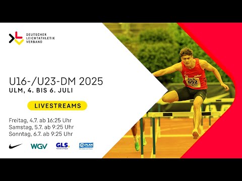 Livestream DM U16/U23 - Sonntag