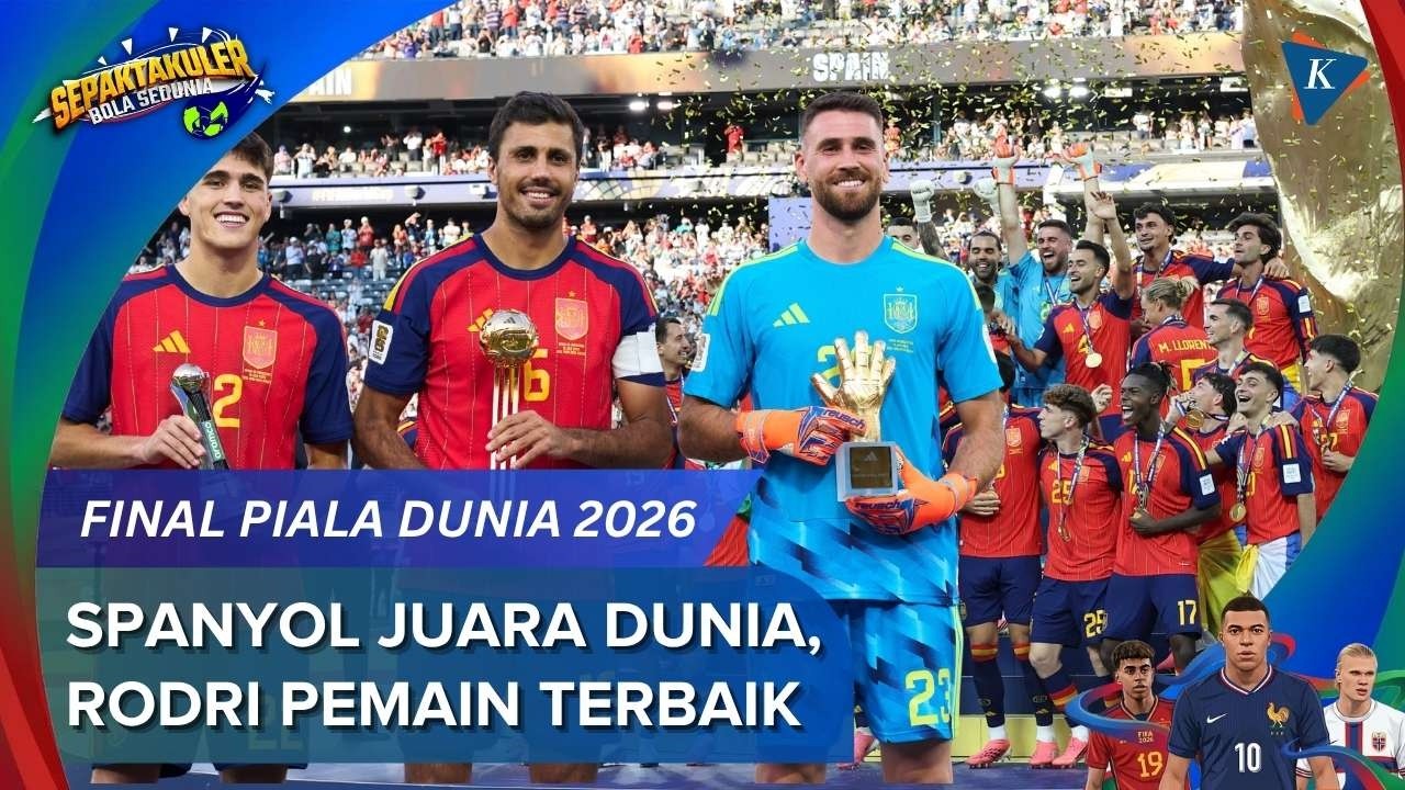 Rodri wins the World Cup 2026 Golden Ball award