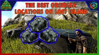 The Best Obsidian Locations on Lost Island - Tons of Easy Safe Lost Island Obsidian Spawns