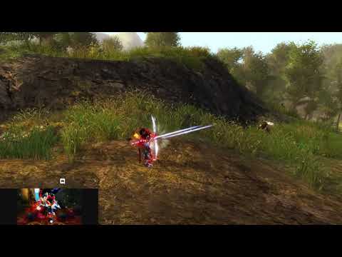 Guild wars 2- Legendary Bow Pharus in Combat (Demonstration)