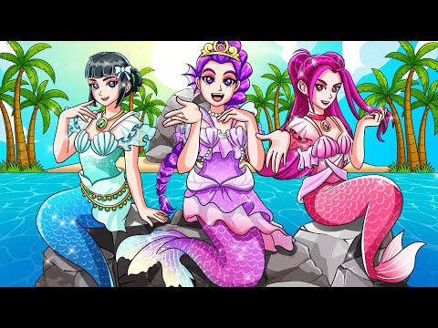 HUNTRIX, but they're MERMAIDS! | KPop Demon Hunters Animation