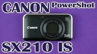 Canon PowerShot SX210 IS Black - відео 1