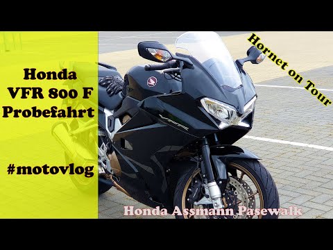 Honda VFR 800 F Probefahrt #motovlog