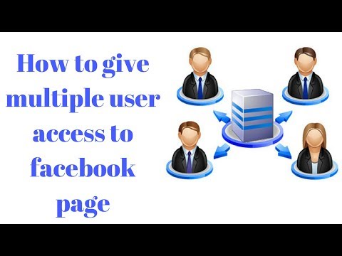 How to give multiple user access to facebook page