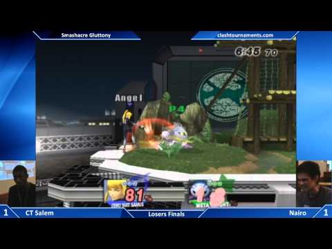 Smashacre Gluttony - Nairo vs CT Salem - Losers Finals - SSBB