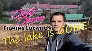 The Lake is Gone?! Dirty Dancing Filming Location ! Mountain Lake Hotel