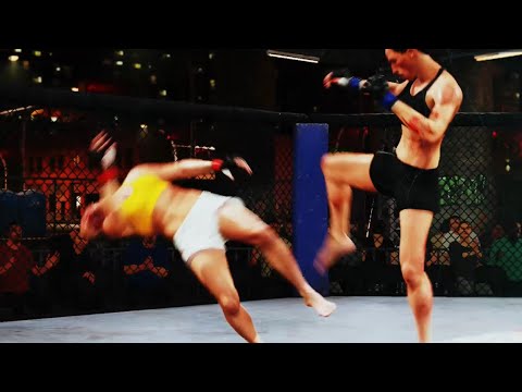 UFC 4 - OPPONENT RAGE QUITS AFTER NASTY KNOCKOUT