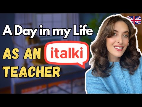 A Day in my Life as an italki Teacher!