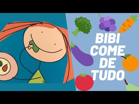 Bibi come de tudo - Historinha infantil sobre alimentação saudável