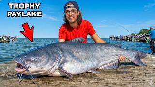 People Pay to Fish Here! (Giant Catfish)