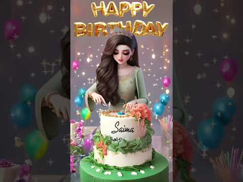 #happybirthday Saima 06🎂🎈🥳🥳