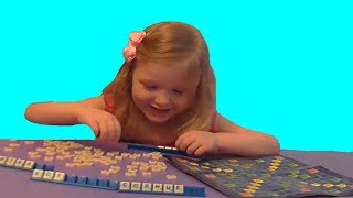 Игра в слова. Детская настольная игра из Фикс Прайса Fix Price Обзор игры. Распаковка.
