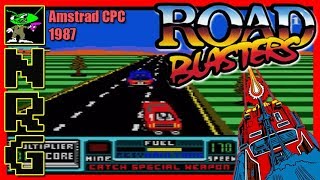 NRG: 5-10 Minutes of Gameplay - Roadblasters [Amstrad CPC]