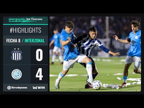 TALLERES 0 - 4 BELGRANO I Match Summary I #TorneoProyección Sur Finances Closing Tournament