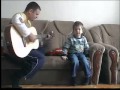 Малыш поет песню "Воины света" Ляписа Трубецкого 