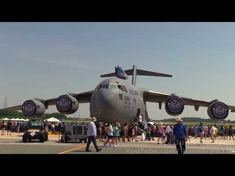 2022 Thunder Over Dover Air Show - Static Displays & Black Daggers Parachute Jump