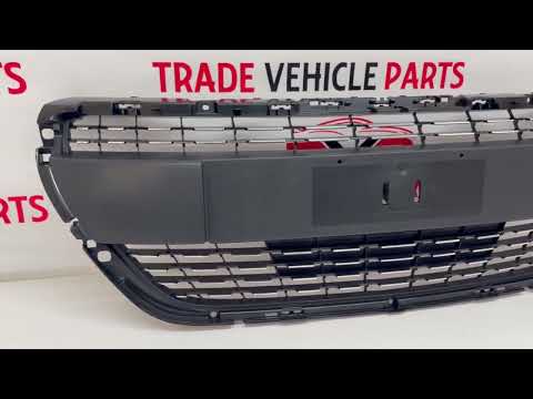 For Peugeot 208 2015-2019 Front Bumper Centre Grille Allure Models video