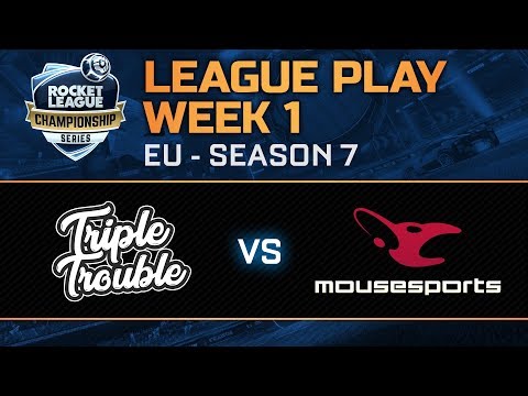 RLCS League Play Week 1 - Triple Trouble vs Mousesports