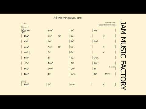 All the things you are Ab 164 bpm Drumless