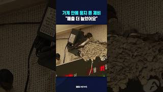 가게 안에 둥지 튼 제비.."매출 더 늘었어요" #shorts