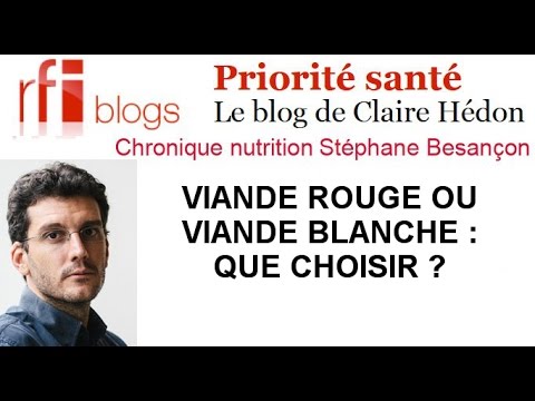 Viande rouge ou viande blanche : que choisir ?