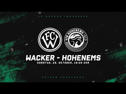 FC Wacker Innsbruck gegen VfB Hohenems