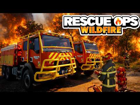 Rescue Ops: Wildfire - First Look Co-Op Multiplayer! 4K