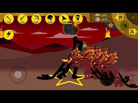 Griffon the Great vs lava giant horde | insane difficulty | Stick War Legacy