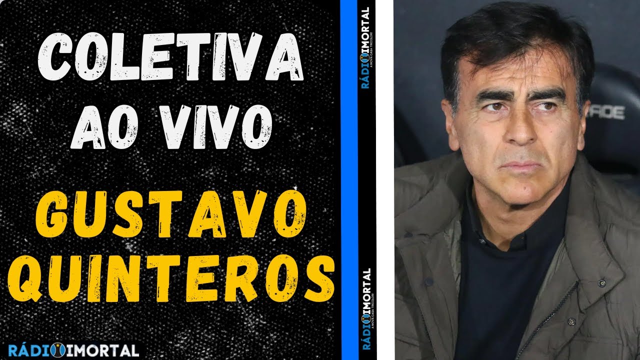 AO VIVO | COLETIVA GUSTAVO QUINTEROS | ENTREVISTA DE APRESENTAÇÃO DO NOVO TREINADOR DO GRÊMIO