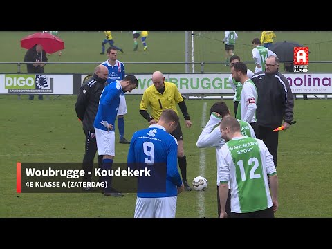 Samenvatting Woubrugge - Koudekerk (zaterdag 4 december)