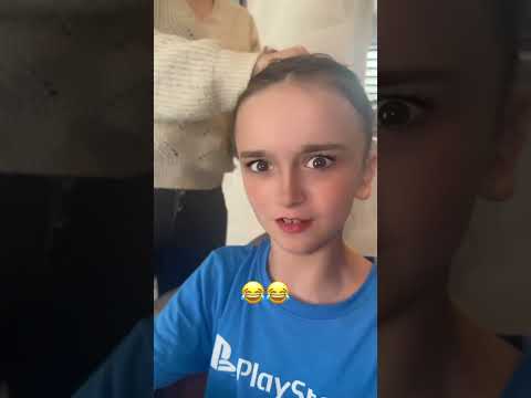 Tuto coiffure viral #merefille #humour #merefille #tutorial