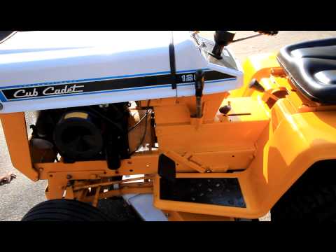 Cub Cadet 126 Restoration Project.