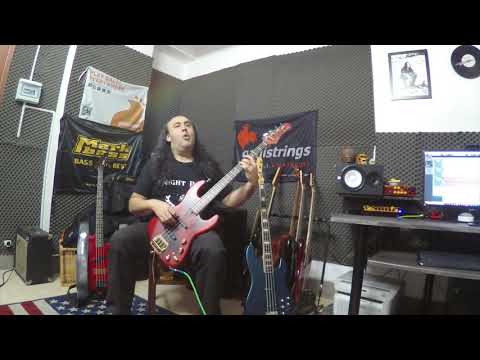 The curse of Castle Dragon by Paul Gilbert bass recording