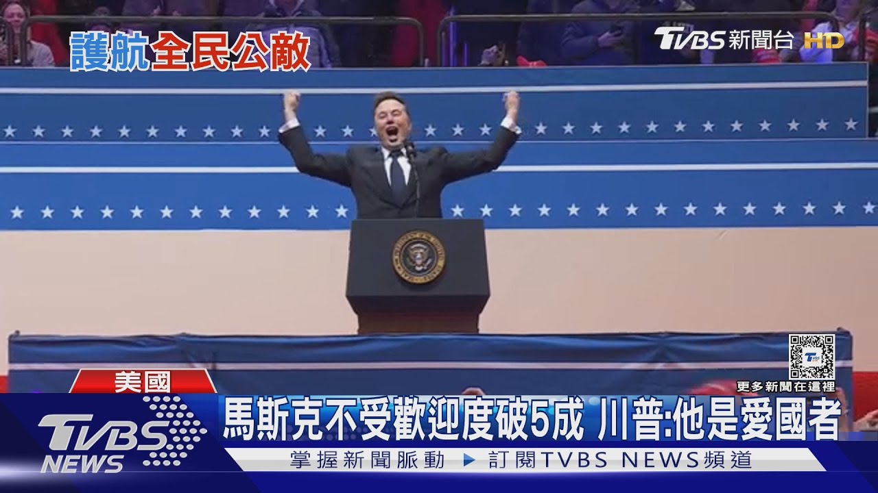 亂裁人!馬斯克不受歡迎度破5成 川普護航:他是愛國者
