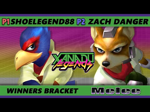 Xanadu Legends 3 - shoelegend88 (Falco) Vs. Zach Danger (Fox) Smash Melee - SSBM