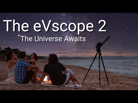 Unistellar eVscope 2 Digital Telescope with Nikon Electronic Eyepiece and Backpack