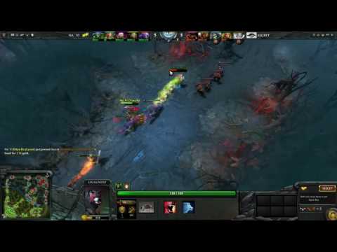 NaVi is back vs Secret — Dendi Invoker vs w33 Windranger Dota 2 mp4