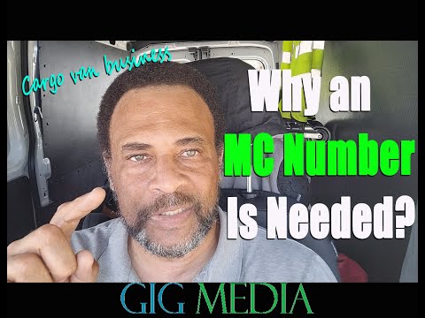 Why an MC Number (Authority) Is Needed? | Cargo Van Business | Over-the-Road