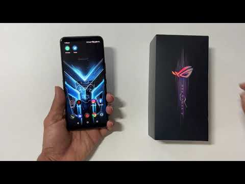 Asus ROG Phone 3 how to insert SIM cards - Enable or Disable 5G and Dual 4G
