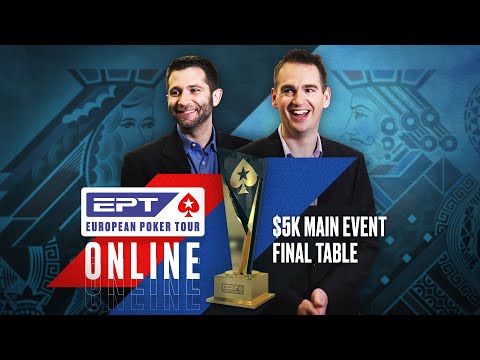 FINAL TABLE - EPT Online: $5k Main Event ♠️ James Hartigan & Joe Stapleton ♠️  PokerStars