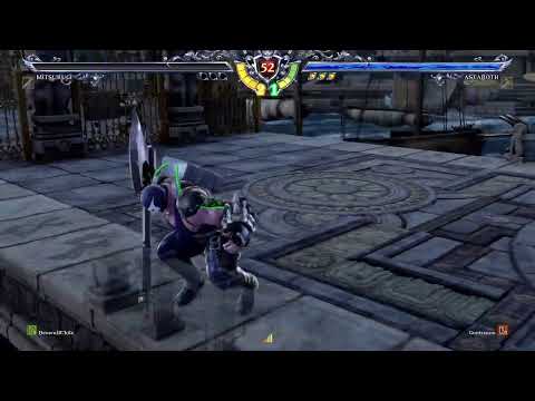 Reto Piramidal SCChile, Mitsurugi (BeowulChile) vs Astaroth  #soulcalibur