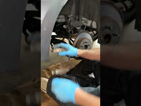 Changing rear brakes on Toyota Corolla