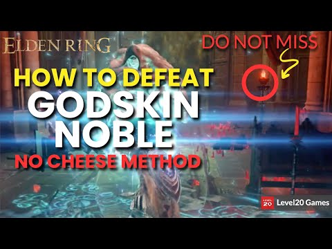DO NOT CHEESE GODSKIN NOBLE THIS IS HOW YOU CAN EASILY BEAT HIM - Elden Ring